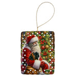Moments with Santa Porcelain Ornament - AMAZON FACTORY