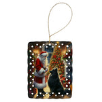 Moments with Santa Porcelain Ornament - AMAZON FACTORY