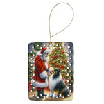 Moments with Santa Porcelain Ornament - AMAZON FACTORY