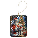 Moments with Santa Porcelain Ornament - AMAZON FACTORY