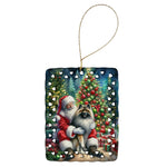 Moments with Santa Porcelain Ornament - AMAZON FACTORY