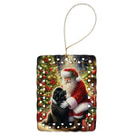 Moments with Santa Porcelain Ornament - AMAZON FACTORY