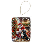 Moments with Santa Porcelain Ornament - AMAZON FACTORY