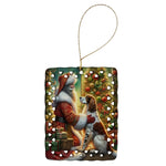 Moments with Santa Porcelain Ornament - AMAZON FACTORY