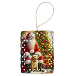 Moments with Santa Porcelain Ornament - AMAZON FACTORY