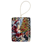 Moments with Santa Porcelain Ornament - AMAZON FACTORY