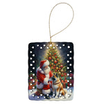 Moments with Santa Porcelain Ornament - AMAZON FACTORY