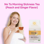 Morning Sickness Tea - Peach and Ginger: 40 Cups-AMAZON FACTORY