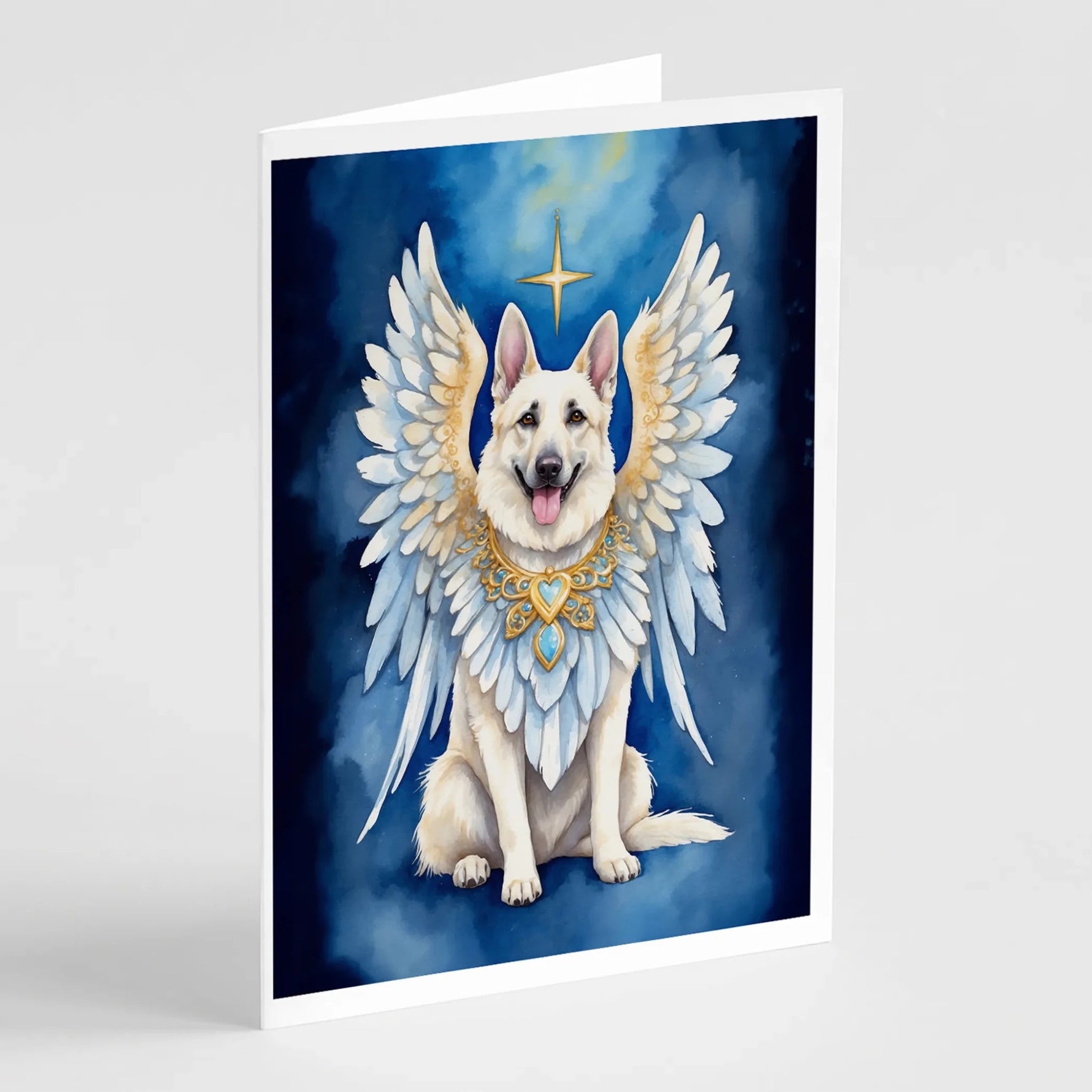 My Angel Greeting Cards - Size: 5X7 | Pack Of: 8 | Collection name: My angel-AMAZON FACTORY