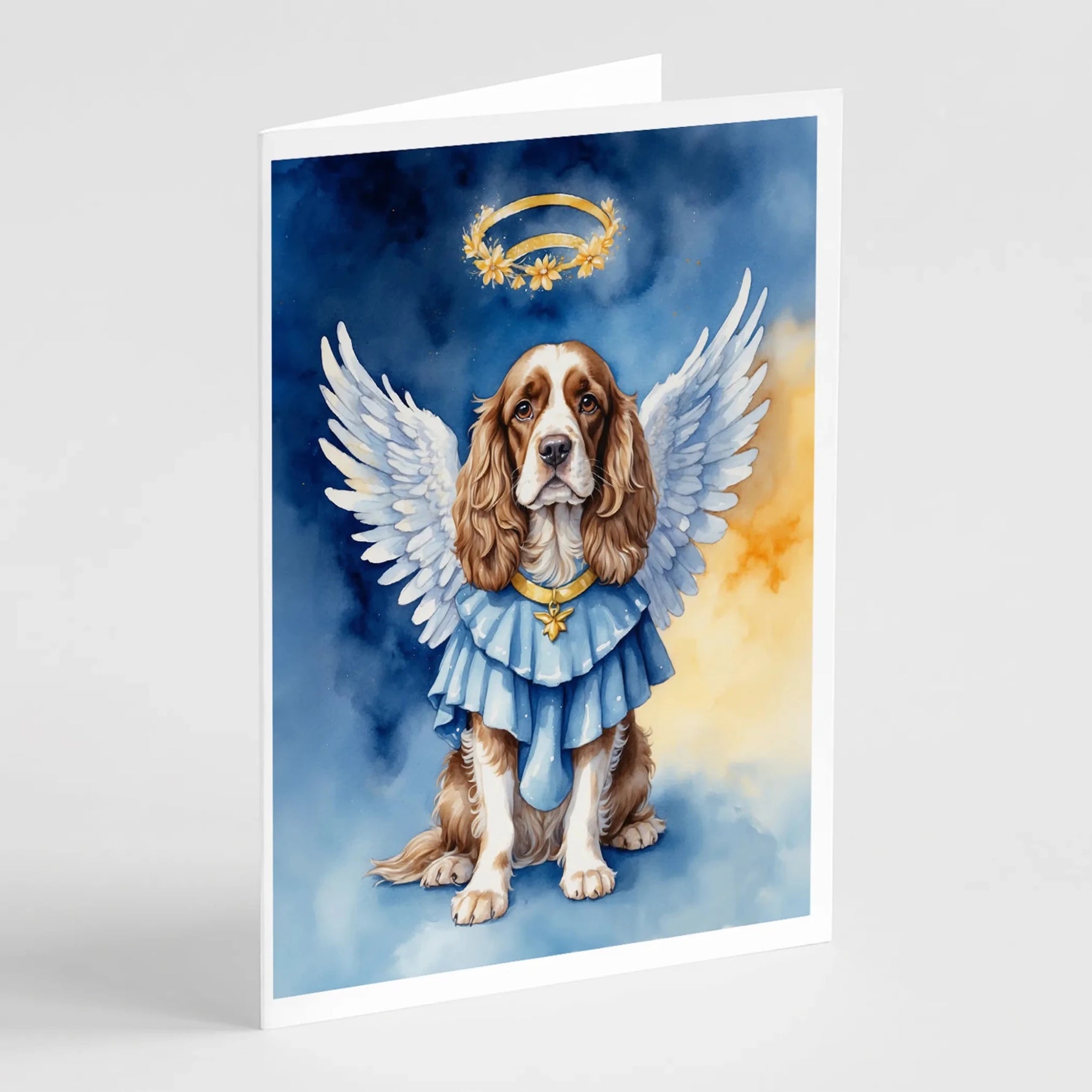 My Angel Greeting Cards - Size: 5X7 | Pack Of: 8 | Collection name: My angel-AMAZON FACTORY