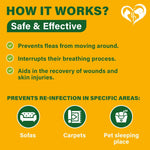 Natural Flea and Tick Home Spray for Dogs Cats & Ferret Mosquito Bug Repellent & Carpet Flea Killer Pet Pest Control & House Flea Treatment Indoor Org - AMAZON FACTORY