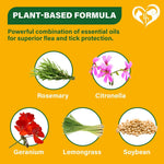 Natural Flea and Tick Home Spray for Dogs Cats & Ferret Mosquito Bug Repellent & Carpet Flea Killer Pet Pest Control & House Flea Treatment Indoor Org - AMAZON FACTORY