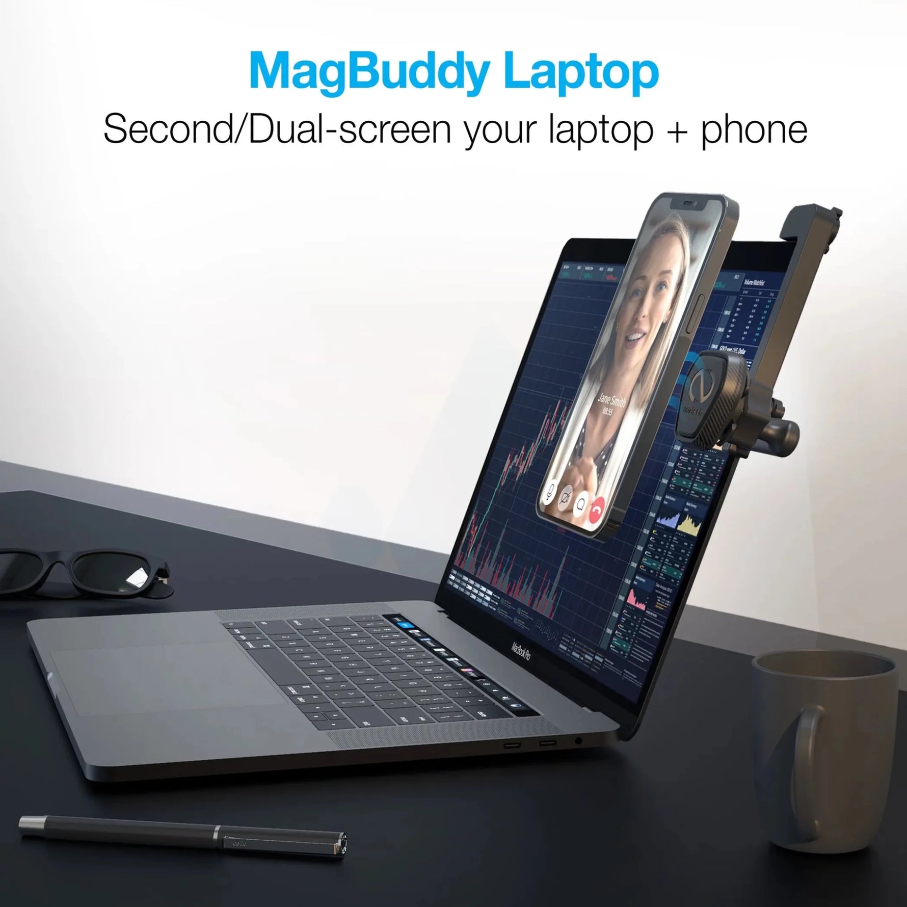 Naztech MagBuddy Elite Laptop Mount-AMAZON FACTORY