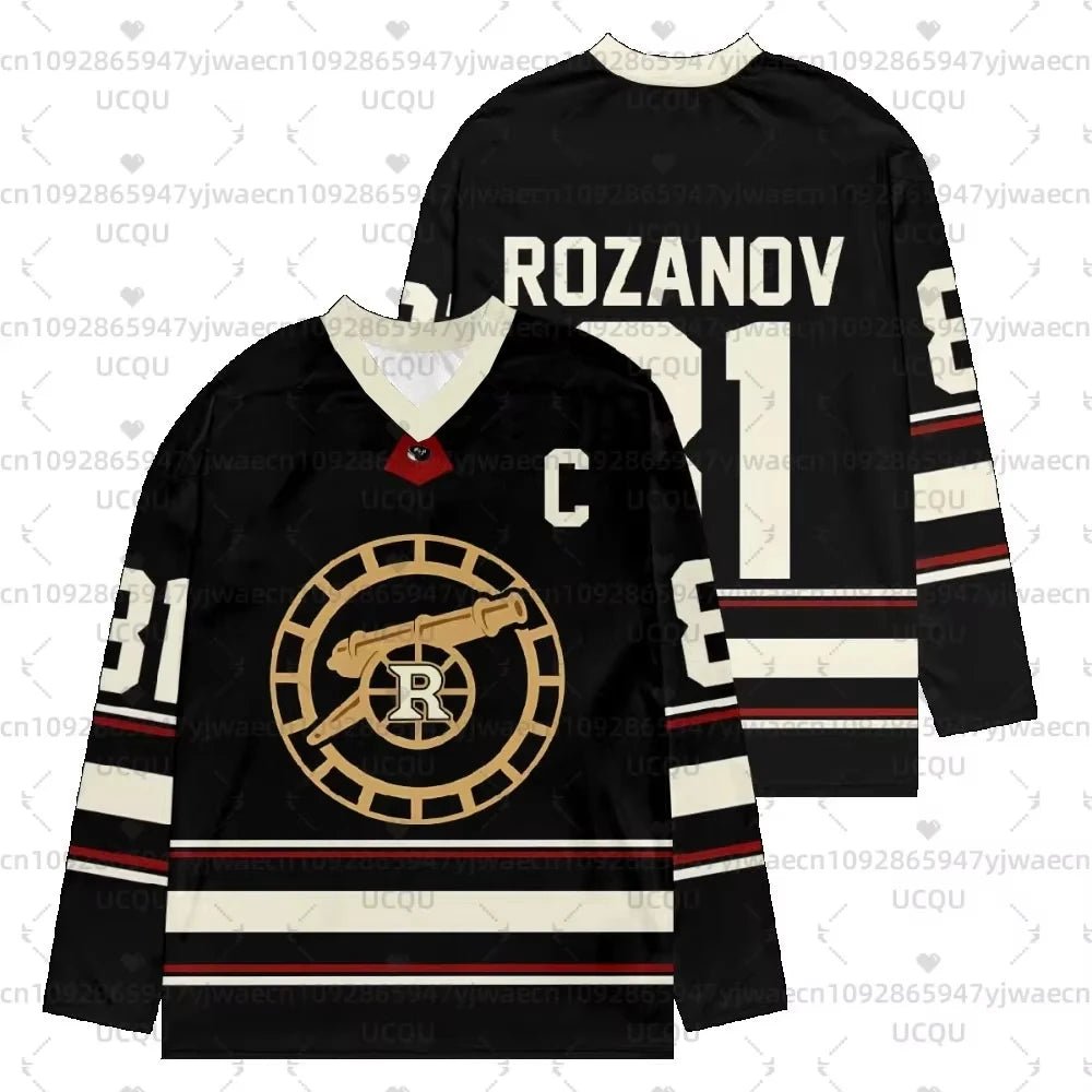 New Heated Rivalry Hockey Jersey Long Sleeves Tee Men's Women's Rozanov HOLLANDER T-shirts Unisex Tops Pullovers Fans Sweatshirt-AMAZON FACTORY