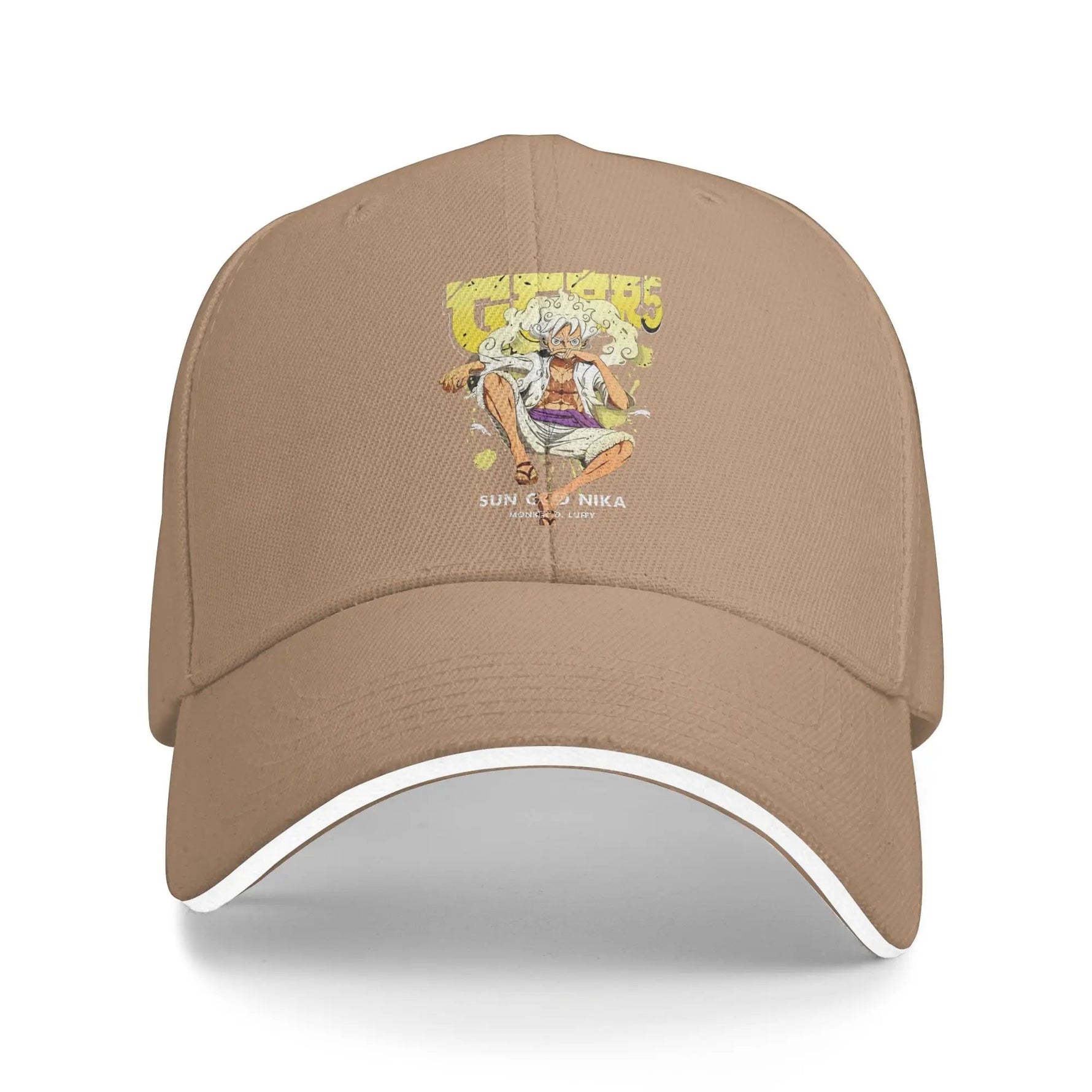 Nika Monkey-Luffyy Baseball Caps Hip Hop One PieceJapan Anime Sandwich Hats Men Women Adjustable Headwear Sport-AMAZON FACTORY