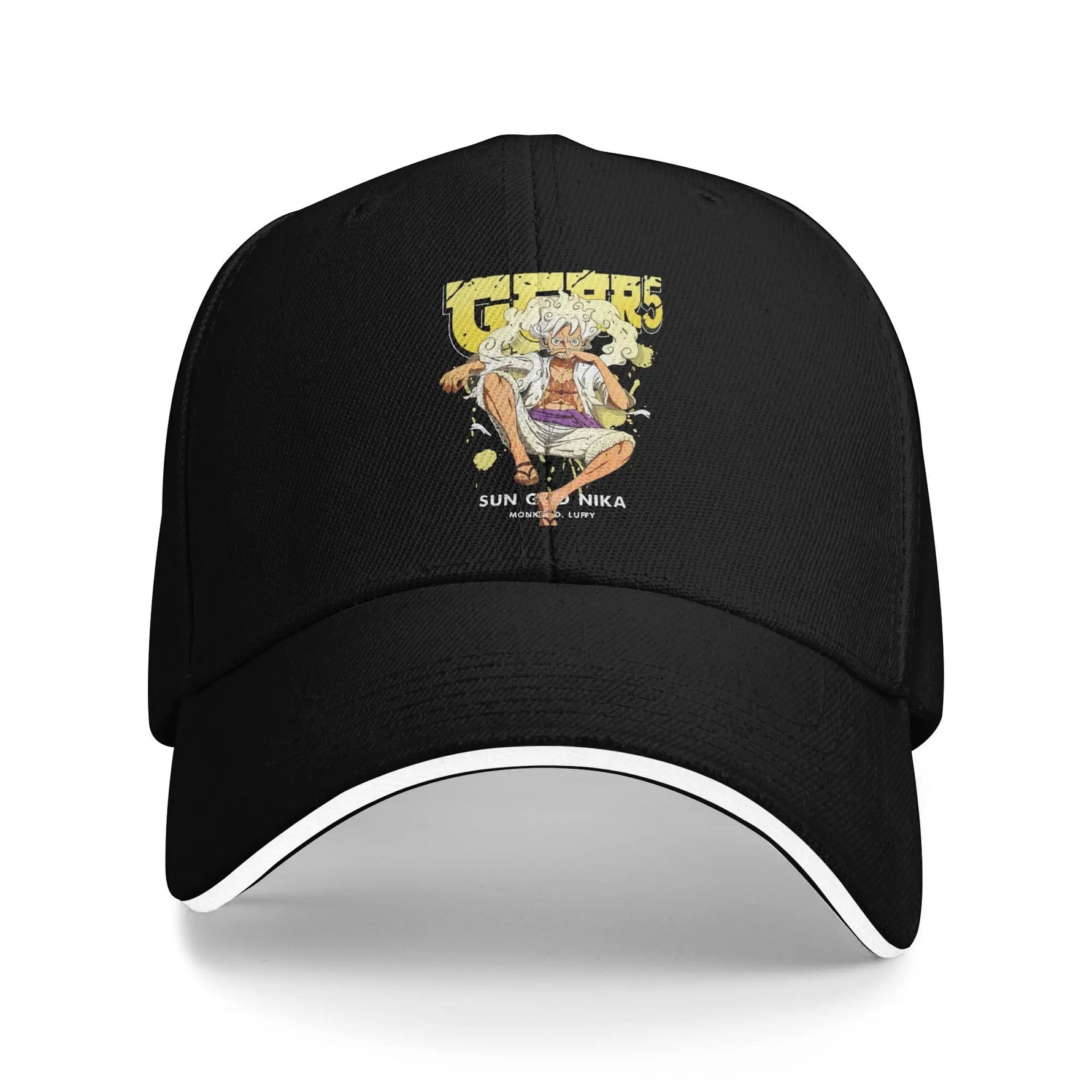 Nika Monkey-Luffyy Baseball Caps Hip Hop One PieceJapan Anime Sandwich Hats Men Women Adjustable Headwear Sport-AMAZON FACTORY