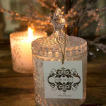 Noel Blanc Holiday Crystal Candle - AMAZON FACTORY