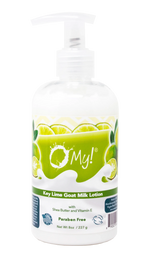O My! Goat Milk Lotion - Made with Farm-Fresh Goat Milk - Free of Parabens & More - Shea Butter and Vitamin E - Leaping Bunny Certified - Handcrafted in USA-AMAZON FACTORY