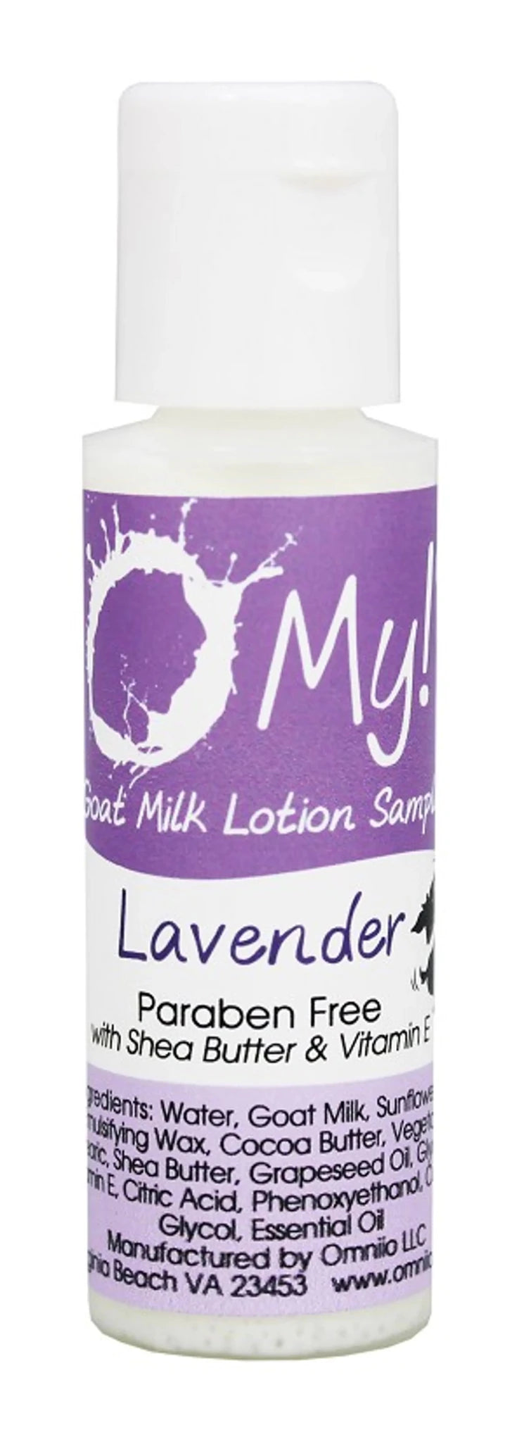 O My! Goat Milk Lotion - Made with Farm-Fresh Goat Milk - Free of Parabens & More - Shea Butter and Vitamin E - Leaping Bunny Certified - Handcrafted in USA-AMAZON FACTORY