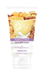 O My! Goat Milk Lotion - Made with Farm-Fresh Goat Milk - Free of Parabens & More - Shea Butter and Vitamin E - Leaping Bunny Certified - Handcrafted in USA-AMAZON FACTORY