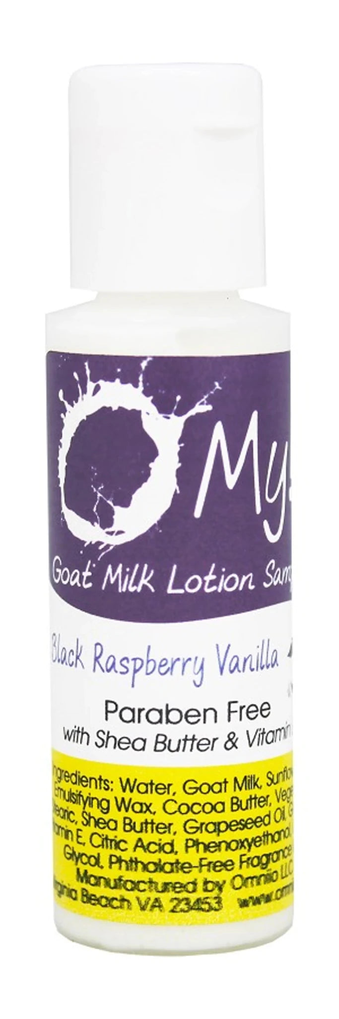 O My! Goat Milk Lotion - Made with Farm-Fresh Goat Milk - Free of Parabens & More - Shea Butter and Vitamin E - Leaping Bunny Certified - Handcrafted in USA-AMAZON FACTORY