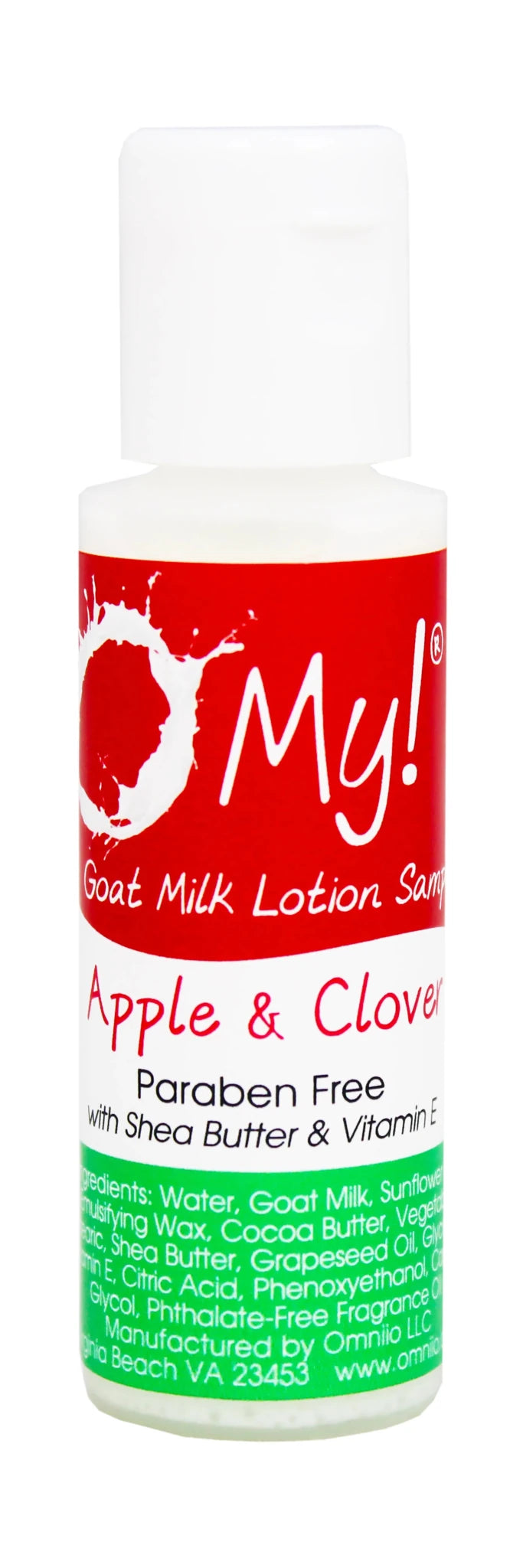 O My! Goat Milk Lotion - Made with Farm-Fresh Goat Milk - Free of Parabens & More - Shea Butter and Vitamin E - Leaping Bunny Certified - Handcrafted in USA-AMAZON FACTORY