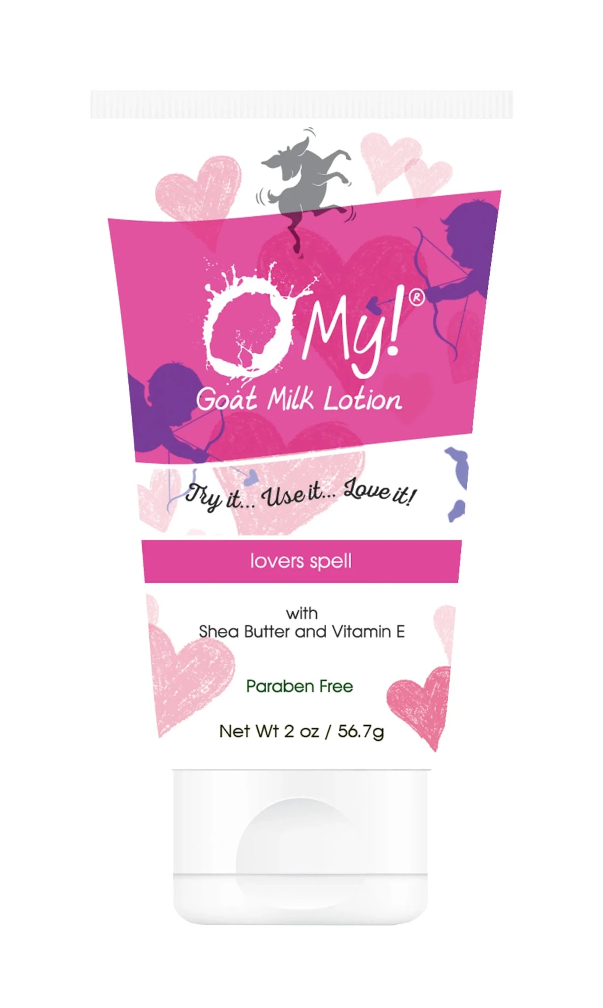 O My! Goat Milk Lotion - Made with Farm-Fresh Goat Milk - Free of Parabens & More - Shea Butter and Vitamin E - Leaping Bunny Certified - Handcrafted in USA-AMAZON FACTORY