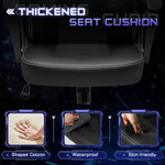 Office Gaming Chair High Back Leather Computer Chairs Ergonomic Height Adjustable Racing Game Desk Chair Executive Conference Ta-AMAZON FACTORY