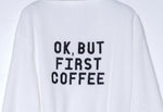 Ok, But First Coffee Plush Fleece Robe - AMAZON FACTORY
