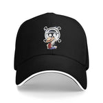 Op-Op Baseball Cap Hip Hop Trafalgar Law One Piece Anime Sandwich Hat for Men Women Breathable Hats Cap Sport-AMAZON FACTORY