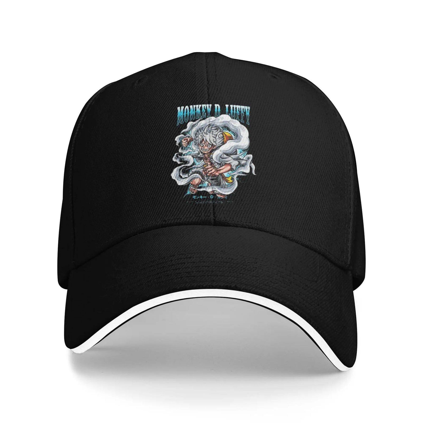 Op-Op Baseball Cap Hip Hop Trafalgar Law One Piece Anime Sandwich Hat for Men Women Breathable Hats Cap Sport-AMAZON FACTORY