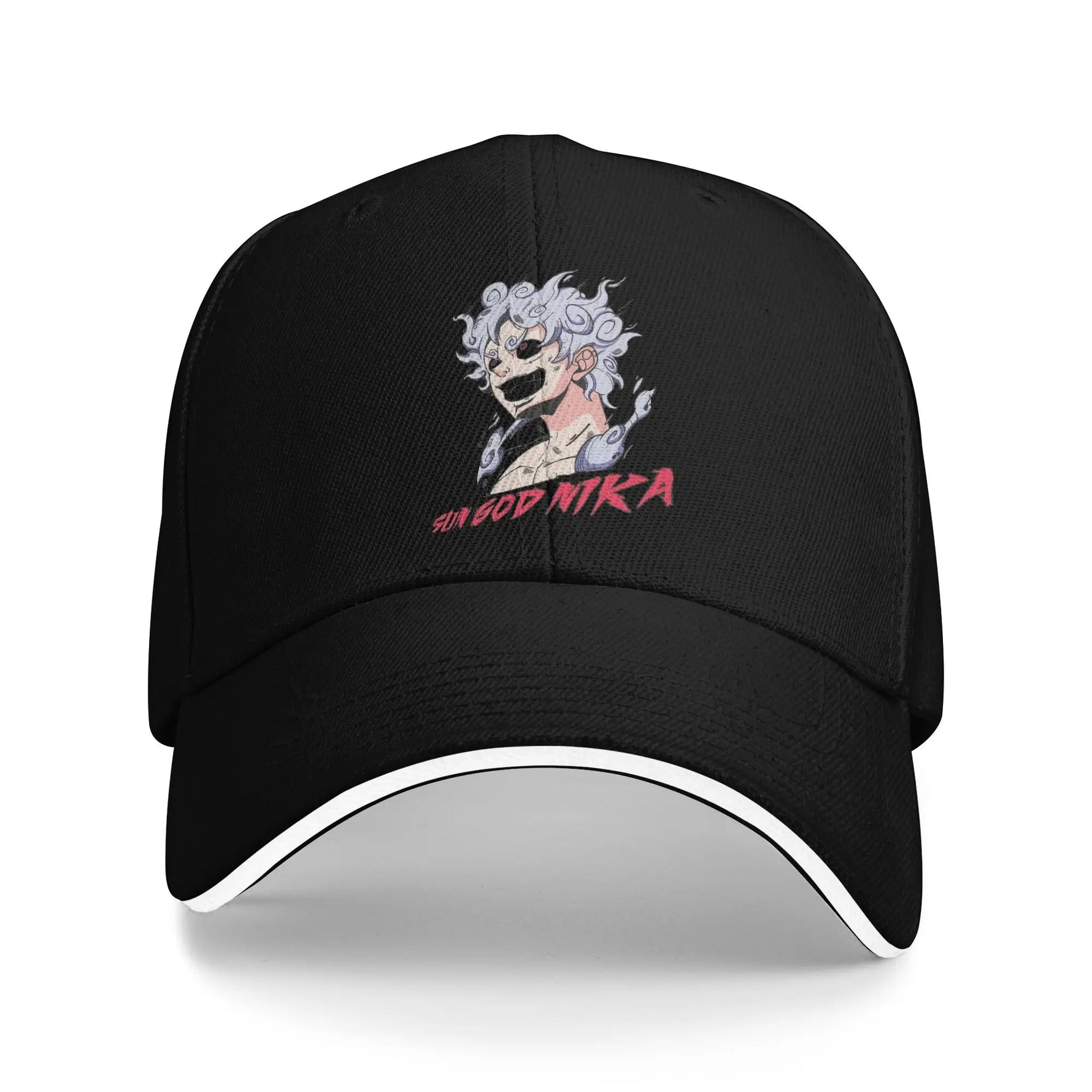 Op-Op Baseball Cap Hip Hop Trafalgar Law One Piece Anime Sandwich Hat for Men Women Breathable Hats Cap Sport-AMAZON FACTORY