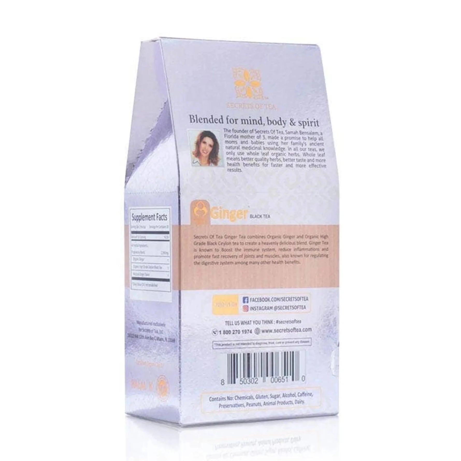 Organic Ginger Black Tea-AMAZON FACTORY