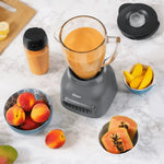 Oster 8-Speed Glass Jar Blender with 20oz Blend-n-Go Cup-AMAZON FACTORY
