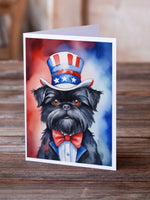 Patriotic American Greeting Cards - Size: 5X7 | Pack Of: 8 | Collection name: Patriotic american-AMAZON FACTORY