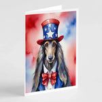 Patriotic American Greeting Cards - Size: 5X7 | Pack Of: 8 | Collection name: Patriotic american-AMAZON FACTORY