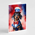 Patriotic American Greeting Cards - Size: 5X7 | Pack Of: 8 | Collection name: Patriotic american-AMAZON FACTORY