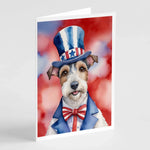 Patriotic American Greeting Cards - Size: 5X7 | Pack Of: 8 | Collection name: Patriotic american-AMAZON FACTORY