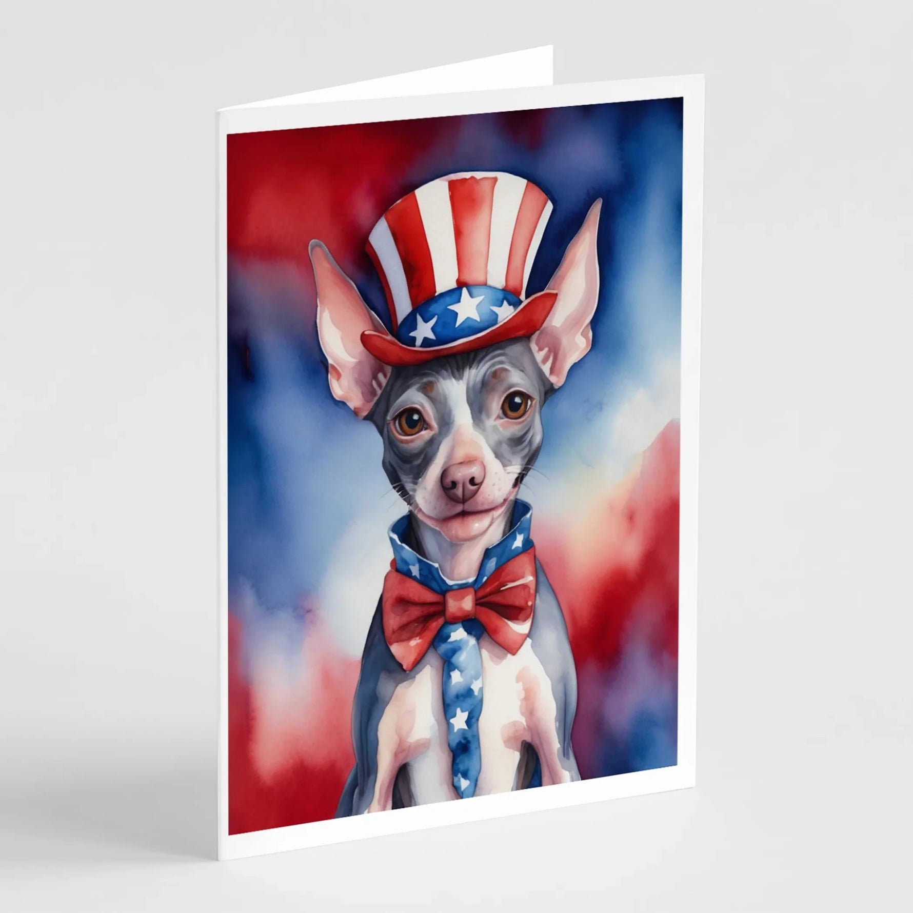 Patriotic American Greeting Cards - Size: 5X7 | Pack Of: 8 | Collection name: Patriotic american-AMAZON FACTORY