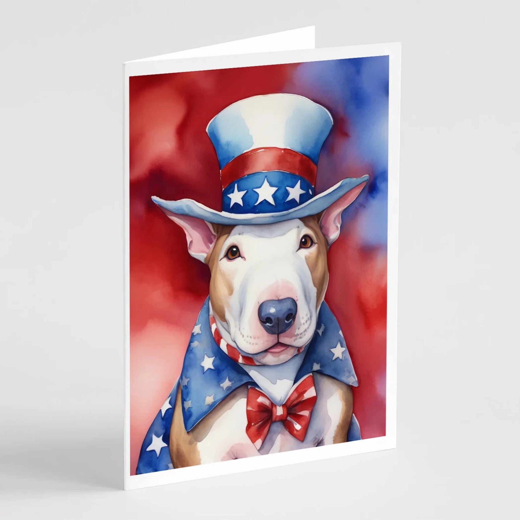 Patriotic American Greeting Cards - Size: 5X7 | Pack Of: 8 | Collection name: Patriotic american-AMAZON FACTORY