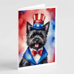 Patriotic American Greeting Cards - Size: 5X7 | Pack Of: 8 | Collection name: Patriotic american-AMAZON FACTORY