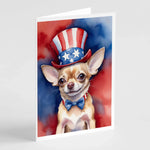 Patriotic American Greeting Cards - Size: 5X7 | Pack Of: 8 | Collection name: Patriotic american-AMAZON FACTORY