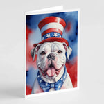 Patriotic American Greeting Cards - Size: 5X7 | Pack Of: 8 | Collection name: Patriotic american-AMAZON FACTORY