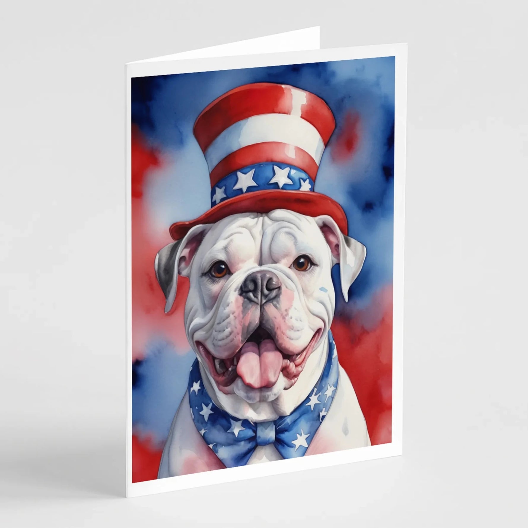 Patriotic American Greeting Cards - Size: 5X7 | Pack Of: 8 | Collection name: Patriotic american-AMAZON FACTORY