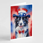 Patriotic American Greeting Cards - Size: 5X7 | Pack Of: 8 | Collection name: Patriotic american-AMAZON FACTORY