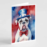 Patriotic American Greeting Cards - Size: 5X7 | Pack Of: 8 | Collection name: Patriotic american-AMAZON FACTORY