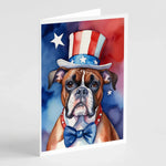 Patriotic American Greeting Cards - Size: 5X7 | Pack Of: 8 | Collection name: Patriotic american-AMAZON FACTORY