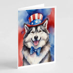 Patriotic American Greeting Cards - Size: 5X7 | Pack Of: 8 | Collection name: Patriotic american-AMAZON FACTORY
