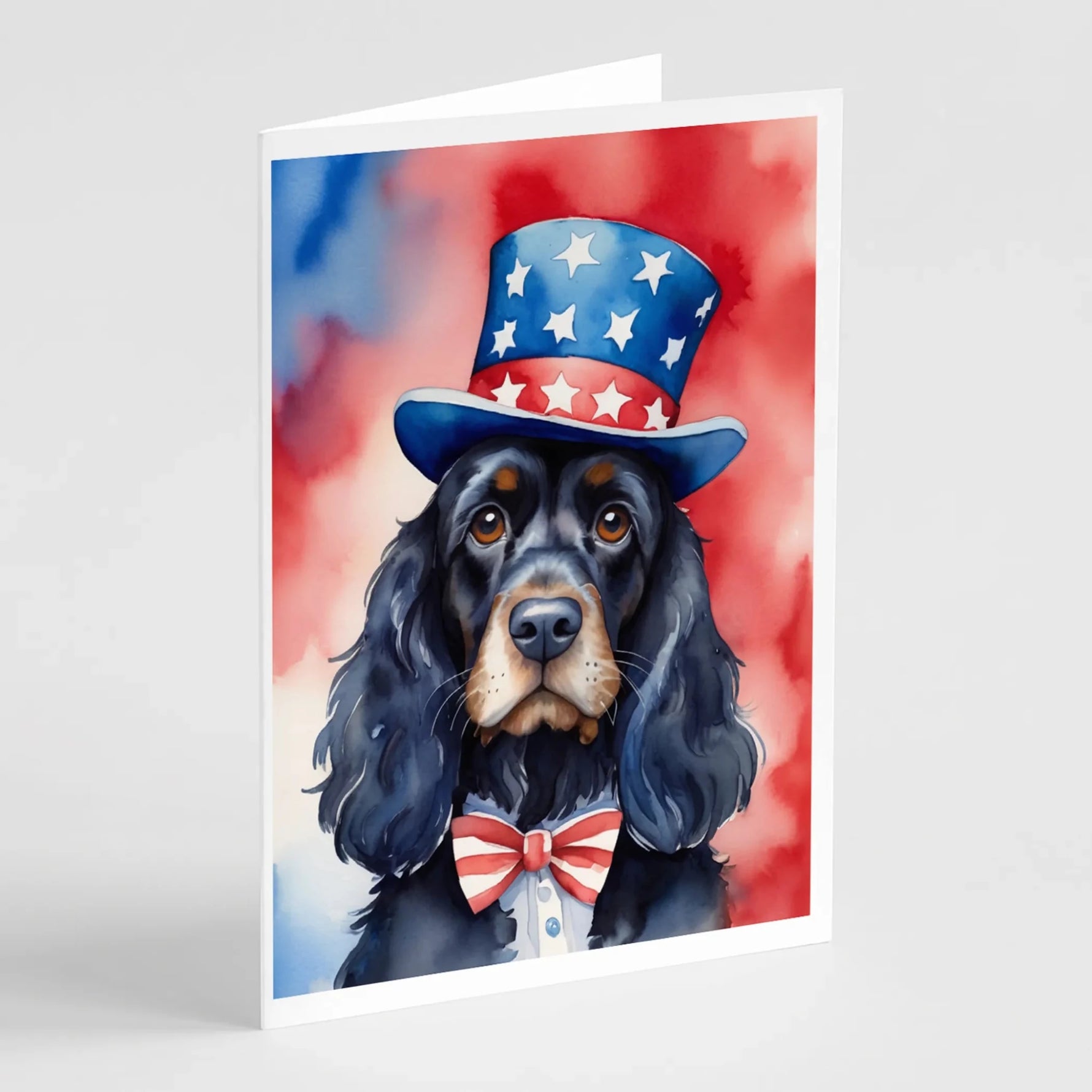 Patriotic American Greeting Cards - Size: 5X7 | Pack Of: 8 | Collection name: Patriotic american-AMAZON FACTORY
