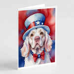 Patriotic American Greeting Cards - Size: 5X7 | Pack Of: 8 | Collection name: Patriotic american-AMAZON FACTORY